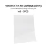 5D Diamond Painting Cover Dustproof Release Paper Non-Stick Anti-dirty Cover DIY Diamond Art Accessories