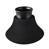 Fishing Rod Butt Cushion Anti-Slip Cushion Cap Fishing Accessories (Black)