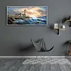 Seaside Lighthouse - Full Round/Square Diamond Painting(80x40cm)