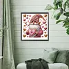 >SALE<5D DIY Partial Special Shaped Drill Diamond Painting Heart Gnome Decor 30x30cm