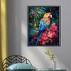 Parrot Flower - 11CT Stamped Cross Stitch 40*50cm/15.75*19.69in