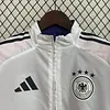 2024 Germany Reversible Windbreaker Blue-White Soccer Jersey 1:1 Thai Quality