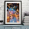 Diamond Painting-DIY Full Round Drill Town River