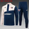 2024/2025 S&atilde;o Paulo Half-Pull Training Suit Blue Football Shirt 1:1 Thai Quality