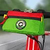 Kids Bike Handlebar Bag Triangle Bicycle Front Bag for Brompton Folding Bikes