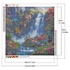 Waterfalls-Full Round Diamond Painting 50*50CM