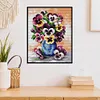 Flower-14CT Counted Cross Stitch Kit(22*29cm)