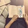 3Pcs Special Shape Dream Catcher Bird Diamond Painting Art Bookmark for Books