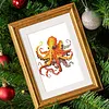 12pcs Marine Animals 5D DIY Square Drill Diamond Painting Kits for Adults Beginners Home Decor Diamonds Paintings Gem Art 5.91x7.09in