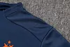 Joyfball 2024/2025 Olympique de Marseille Half-Pull Training Suit Royal Blue Jersey 1:1 Thai Quality Set