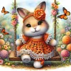 Rabbit - Round AB Drills Diamond Painting(35x35cm)