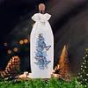 5D DIY Special Shaped Drill Diamond Painting Wine Bottle Bags Covers Kit (Flower)