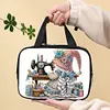DIY Diamond Art Rhinestone Makeup Bag Crystal Transparent PVC Storage Pack Kit
