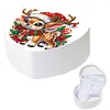 DIY Diamond Painting Heart-Shaped Jewelry Box Decorative Storage Case Home Decor