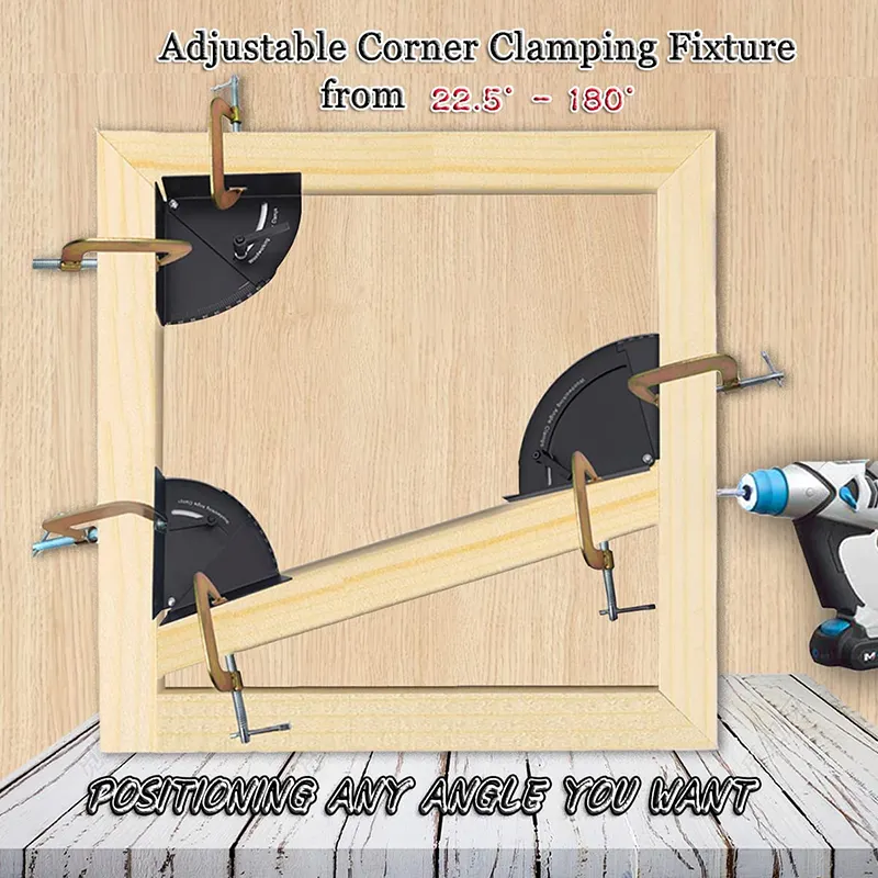 SAKER&reg; Adjustable Corner Clamping