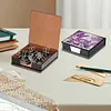 PU 5D Diamond Painting Kit Note Box DIY Diamond Art Notepad Box (Butterfly)