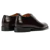 Handmade Brown Mens Wholecut Leather Dress Shoes Wedding