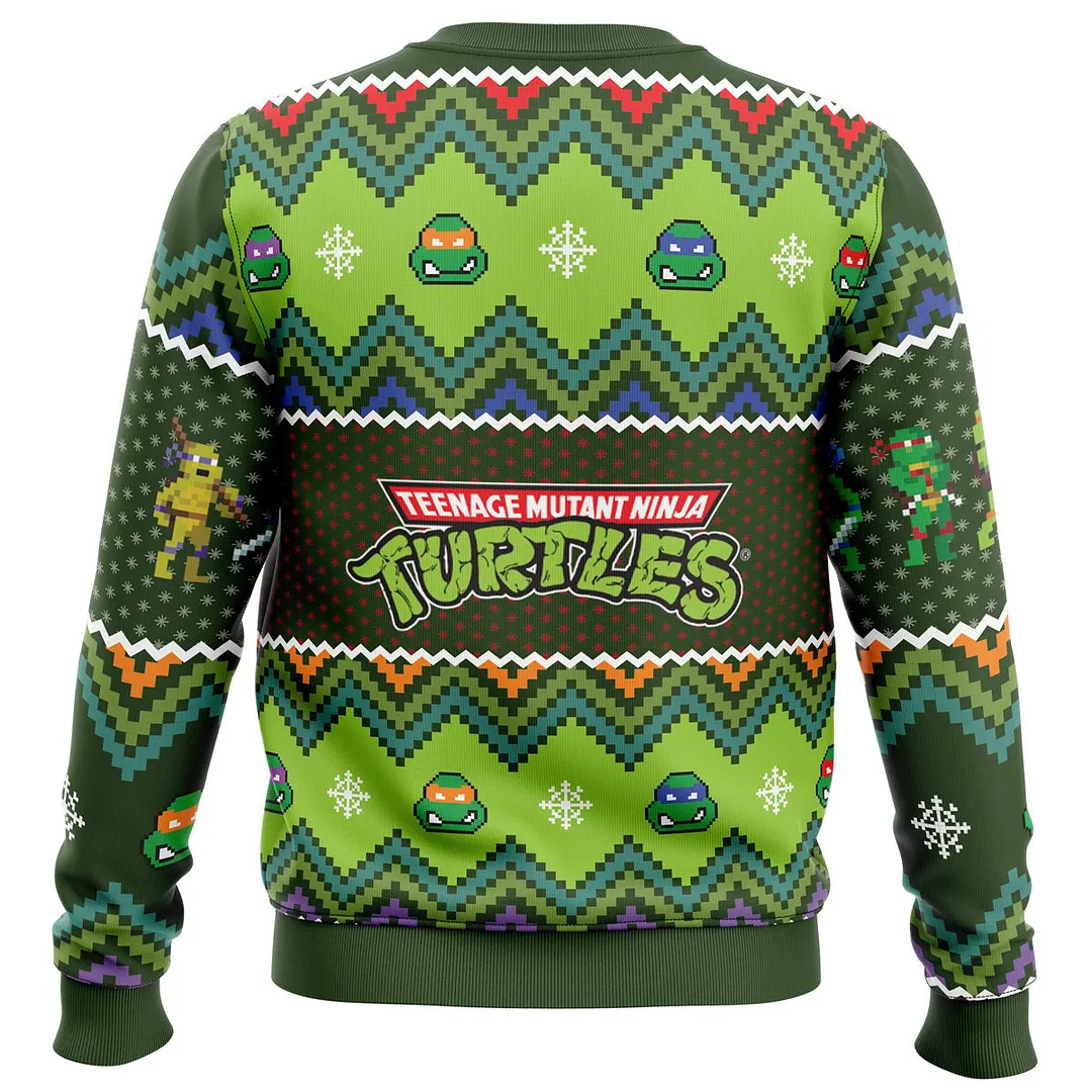 Teenage Mutant Ninja Turtles Ugly Christmas Sweatshirt