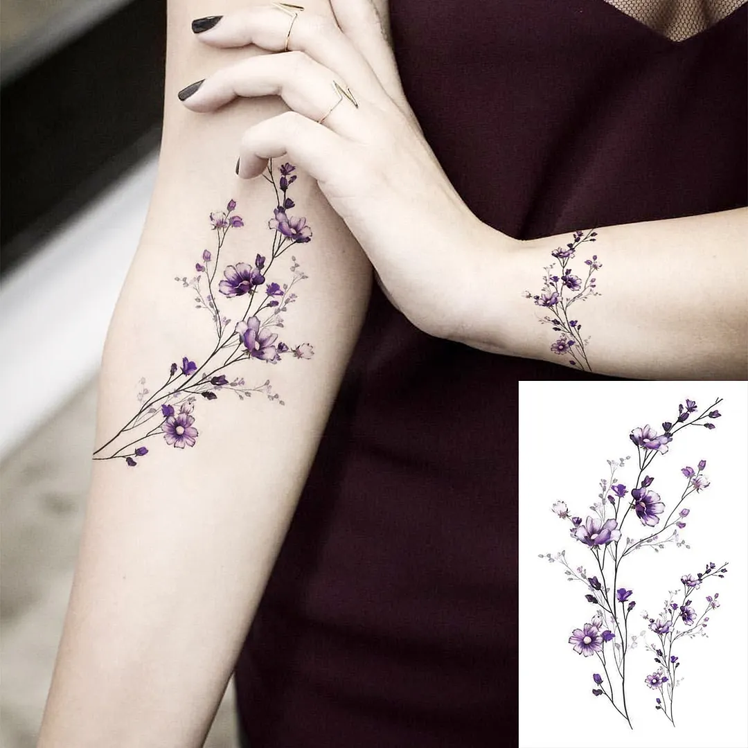 Realistic Swallow Temporary Tattoos For Women Men Whale Scorpion Wings Fake Tattoo Body Art Water Transfer Tatoos Sticker Wrist