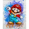 Watercolor Mario-Paint by Numbers Acrylic Painting 40*50CM(Watercolor)(HOT)