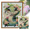 Snake-14CT Stamped Cross Stitch 40*51cm/15.75*20.08in