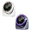 Desk Fan 100-Speed Digital Display Turbo Table Fan with Rechargeable Battery Wall-Mouted Design for Bedroom Home Office Travel