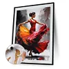 (US Local)Flamenco-Paint By Numbers Kit(40x50cm)