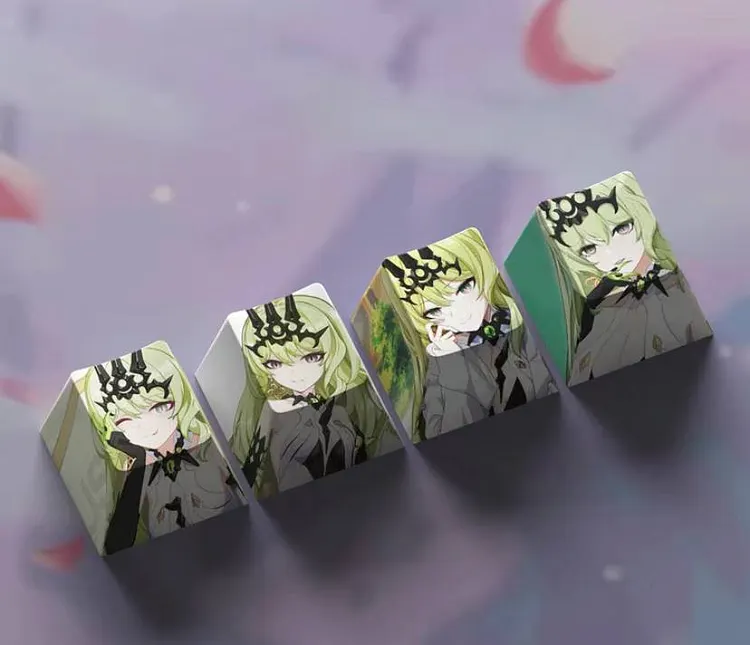 Honkai 3d Characters Keycaps