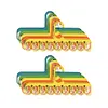 Cross Stitch Thread Plate Clothes Hanger Cross Stitch Row Line Tool Sewing Tools