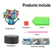 (US Local)Acrylic Double Sided Butterfly Vase Diamond Painting LED Night Light for Desktop