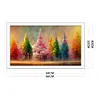 Tree-Full Embroidery 3 strands 11CT Stamped Cross Stitch-66*40CM-Large Size