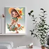 【Limited Stock Sale】Cute Girl-Paint By Numbers Acrylic Painting 40*50CM
