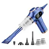 4500Pa Portable Car Vacuum LCD Handheld Vacuums Cleaner Home Cleaning Machine