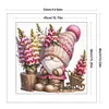 (US Local)Gnome - 9CT Partial Beaded Cross Stitch Kit(40x39cm)