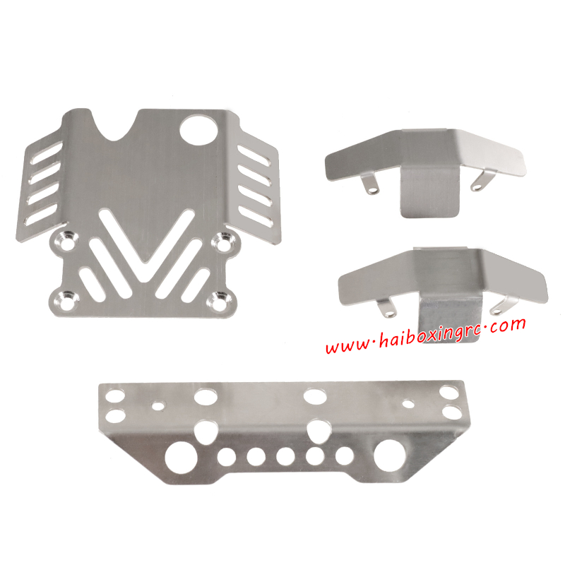 MJX Hyper Go H12Y H12Y+ Upgrade Parts 304 Stainless Steel Chassis Armor