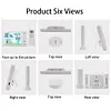 Wireless Weather Station Digital Thermometer Hygrometer Alarm Clock for Desktop