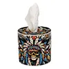 DIY Diamond Painting Handmade Tissue Holder Rhinestones Decorative Tissue Box