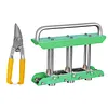 [US Local Warehouse] Sheet Metal Bender One Station Disc Sheet Metal Bending Machine Plate Folding Machine Drip Folding Tool For Rain Diverter & Making Folding Edges