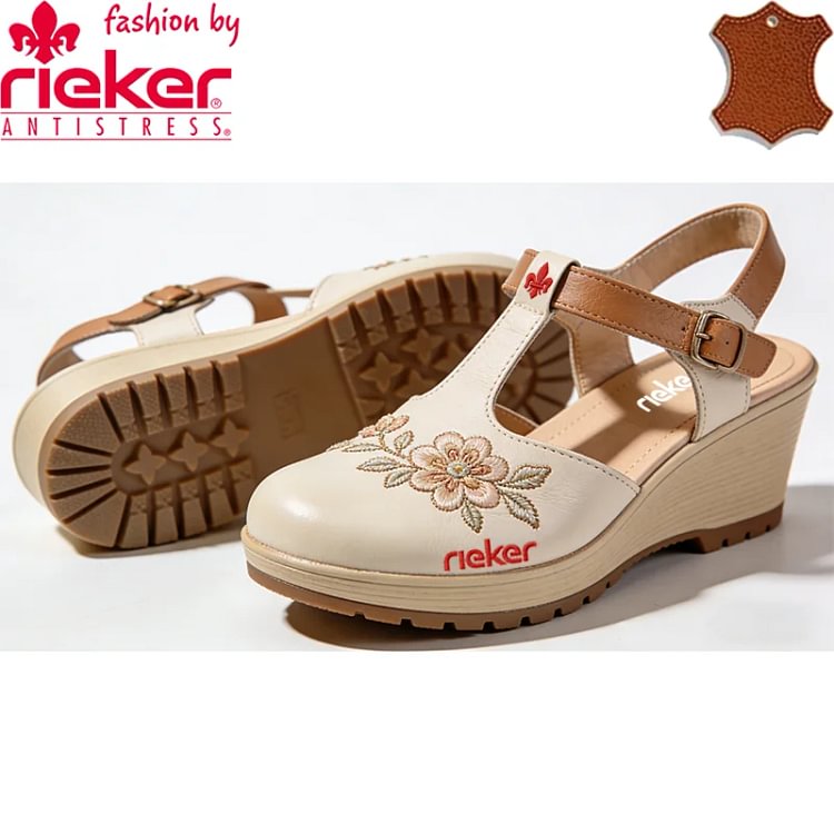 RIEKER&reg; Női Ortop&eacute;d Szand&aacute;lok &eacute;s Papucsok L&aacute;bboltozat T&aacute;mogat&aacute;ssal#040902