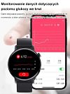 Bezbolesny pomiar cukru we krwi inteligentny zegarek bluetooth