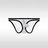 Men's Sheer Boxer Briefs See Through Breathable Ice Silk Boxer Briefs Transparent Elephant Nose Underwear