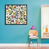 (US Local)Bird Flowers-14CT Stamped Cross Stitch Kit(55x59cm)