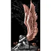 (Big Size) Angel&Demon - Full Round Diamond Painting 80x40CM