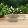 4Pcs 300ml Outdoor Sierra Bowl Stainless Steel Tableware for Backpacking Hiking