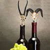 Antelope Horn Skull Wine Stopper Creative Home Decoration Red Wine Bottle Stopper Buffalo Stopper Ornaments Simulation Jagermeister