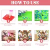 (US Local)Acrylic Special Shape Flower Bird Diamond Painting Clock Ornaments Kit