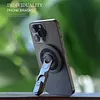 Magnetic Decompression Ring Buckle Mobile Phone Holder 360&deg; Rotation Silicone Zinc Alloy Ultra-Thin Magnetic Mobile Phone Holder
