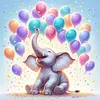 Elephant-Full Round Diamond Painting 