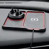 2-in-1 Anti-Slip Wireless Charging Mat with Phone Holder Wireless Charging Pad for Car 360 Degree Rotation Fit for iPhone 17/16/15/14/13/12 Pro for Android