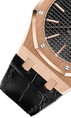 Rose Gold 904L Black - Automatic Watch - 41mm